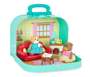 Sada v kufříku s postavičkami Obývací pokoj