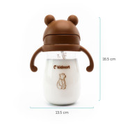 Hrneček s brčkem Bringebaer 300 ml Kidnort