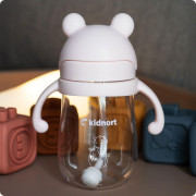 Hrneček s brčkem Bringebaer 240 ml Kidnort