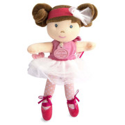 Doudou Jolijou Panenka mini baletka "Les Tutus" 23 cm