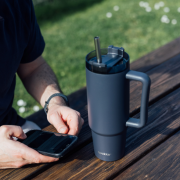 Nerezový termohrnek s brčkem Stream Quokka 950 ml