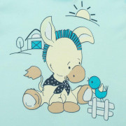 Dětské polodupačky New Baby Donkey tyrkysové 