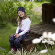 Rostoucí tepláky EasyFit Grafitové srdce - tmavě modrá Esito