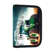 Jednopatrový penál 2 chlopně prázdný traktor