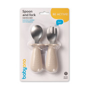 Příbor dětský se zábranou 12 m+ BabyOno