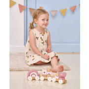 Dřevěný vláček liška