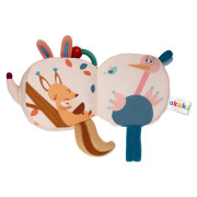 Vzdělávací, plyšová a šustící knížka, Ježek Akuku