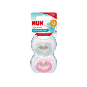 Silikonové šidítko Signature Nuk 2 ks 0-6 m