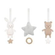 Hračky na hrazdičku Teddy & Bunny Jabadabado