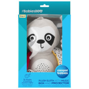 Senzorická hračka s melodiemi a projektorem 3v1 BabiesBoo lenochod Canpol babies