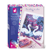 Kreativní sada Maxi Měsíční svit Malování diamanty Janod Atelier 