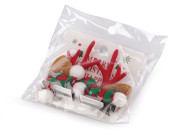 Párty sponky do vlasů vánoční parůžky