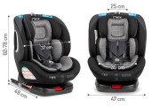 Autosedačka MoMi TORDI otočná 360