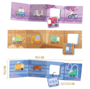 Sada 3 Kuki leporel Auta KukiKuk