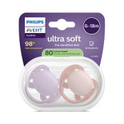 Šidítko Ultrasoft Premium 6-18 m 2 ks Philips Avent