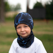 Jarní čepice Blesk černá Esito