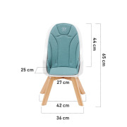 Židlička jídelní 2v1 Tixi Kinderkraft 2020