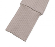 Žebrovaná rostoucí souprava 3D Baby Girl Taupe