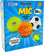 Plyšový míč Sporto