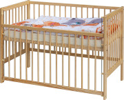 Dětská postýlka s kompletní výbavou 120 x 60 cm Scarlett Tery