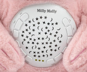 Plyšový usínáček medvídek s projektorem Bear pink Milly Mally