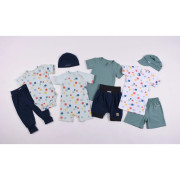 Tepláky tenké Outlast® UV 50+ tm. modré Little Agel 