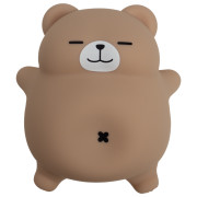 LED silikonová noční lampička - chrápající medvídek Mary's 