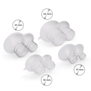 Odsávačka mateřského mléka s funkcí ohřevu krku Double Hands-free Gentleneste Kinderkraft