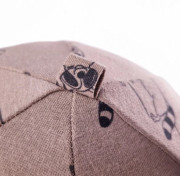 Čepice smyk natahovací Tisk Outlast ® oříšková mývalové