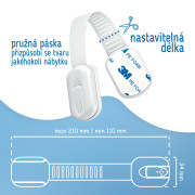 Bezpečnostní zámky víceúčelové pro skříňky a zásuvky nastavitelné sada 6 ks Sipo