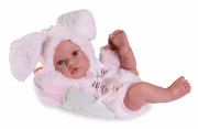 Realistická panenka miminko s celovinylovým tělem 42 cm Erika 50419 Antonio Juan