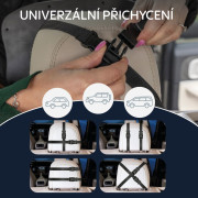 Zrcátko s LED osvětlením Deluxe, Black