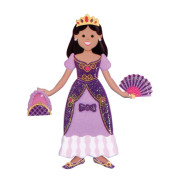 Adhezní sešit se samolepkami Princezny Melissa & Doug 