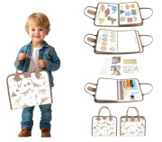 Senzorická busy kniha Dinosauři 1