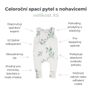 Celoroční spací pytel s nohavicemi Ivory Forest Sleepee