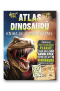 Atlas dinosaurů Kniha se samolepkami  