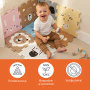 Pěnová podložka Puzzle 30x30 cm 9 ks Zopa