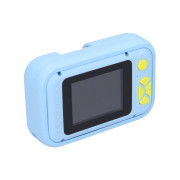Dětský digitální fotoaparát výklopný objektiv silikonové pouzdro - foto 40Mpx video Full 