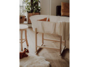 Mojžíšův košík pro miminko Paper Dream white + matrace Airdream Ahojbaby