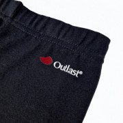 Legíny 3/4 tenké Outlast® UV 50+ černá