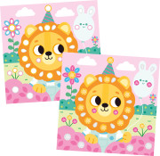 My arts&crafts Kreativní sada Štrasové kamínky a nálepky Zvířátka Janod