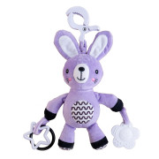 Chrastítko plyš 30 cm závěs na postýlku/kočárek 0 m+ babyted