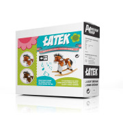 Houpací koník s melodií Milly Mally Jurášek světle hnědý