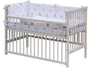 Dětská postýlka s kompletní výbavou, 120 x 60 cm, Labra Scarlett