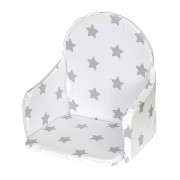 Vložka do dřevěných jídelních židliček typu New Baby Victory bílá hvězdičky