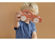 Sportovní autíčko dřevěné