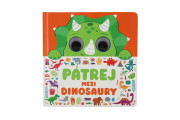 Knížka Pátrej mezi dinosaury 20 x 20 x 1,5 cm