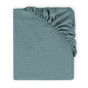 Mušelínové prostěradlo s gumou 60 x 120 cm BabyMatex