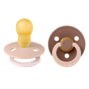 Colour Fusion dudlíky z přírodního kaučuku 2 ks 18 m+ Bibs