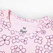 Body tenké tričko Outlast®s UV faktorem 50+, růžová baby kytičky